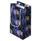 Petit Sac Cadeau Neon Moon Painting by Alfred Fox (Dos Angle)