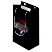 Petit Sac Cadeau Netherlands flag (Devant Angle)