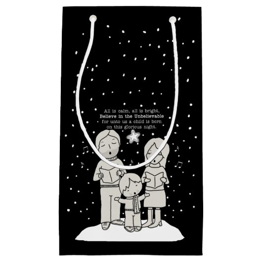 Petit Sac Cadeau Noël (Devant)