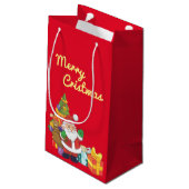 Petit Sac Cadeau Noël (Dos Angle)