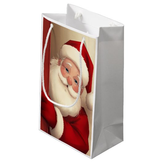 Petit Sac Cadeau Noël (Dos Angle)