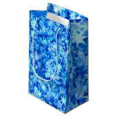 Petit Sac Cadeau Noël Azure Horizon (Devant Angle)