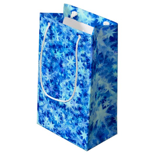 Petit Sac Cadeau Noël Azure Horizon (Dos Angle)