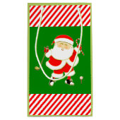 Petit Sac Cadeau Noël de golf (Dos)