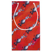 Petit Sac Cadeau Noël de l'âne (Dos)