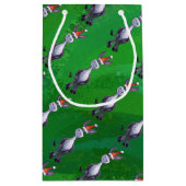 Petit Sac Cadeau Noël de l'âne (Dos)