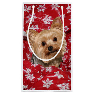 Petit Sac Cadeau Noël de Yorkie
