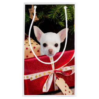 Petit Sac Cadeau Noël du Chihuahua
