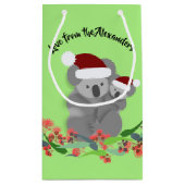 Petit Sac Cadeau Noël Koalas (Dos)
