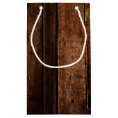 Petit Sac Cadeau Noël rustique (Dos)