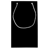 Petit Sac Cadeau Noir (Dos)