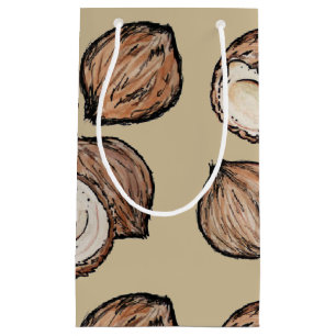 Petit Sac Cadeau Noix de coco Motif