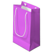 Petit Sac Cadeau Nom de couleur pourpre cosmos (Devant Angle)