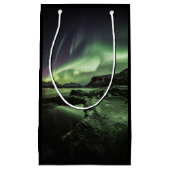 Petit Sac Cadeau Northern Lights Norvège (Devant)