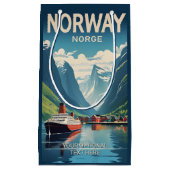 Petit Sac Cadeau Norvège (Devant)