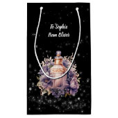 Petit Sac Cadeau Nostalgique et luxueux Joyeux Noël (Dos)