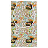 Petit Sac Cadeau Nourriture japonaise : Motif 4 de sushi (Dos)