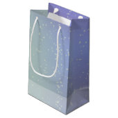 Petit Sac Cadeau Nouvel anniversaire de la mignonne princesse noire (Dos Angle)