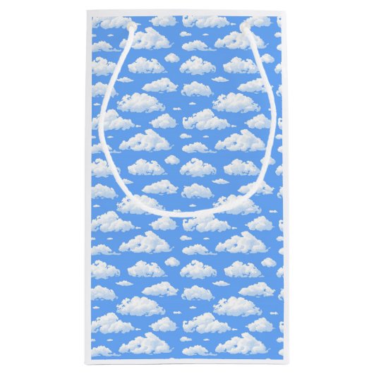 Petit Sac Cadeau Nuages (Dos)