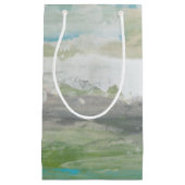 Petit Sac Cadeau Nuages Blancs Surplombant Un Beau Paysage (Devant)