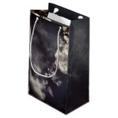 Petit Sac Cadeau Nuages de métal (Dos Angle)