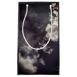 Petit Sac Cadeau Nuages de métal