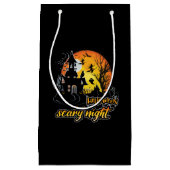 Petit Sac Cadeau Nuit d'Halloween effrayant (Devant)