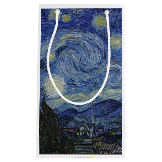 Petit Sac Cadeau Nuit étoilée (Devant)