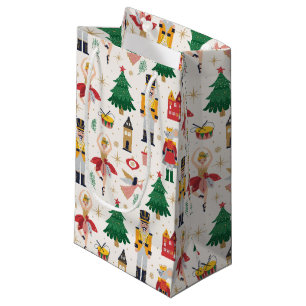 Petit Sac Cadeau Nutcracker Ballet Motif de vacances