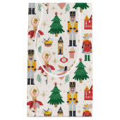 Petit Sac Cadeau Nutcracker Ballet Motif de vacances (Devant)
