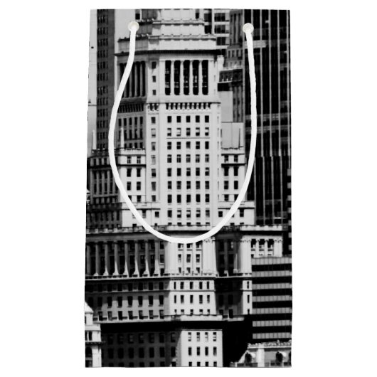 Petit Sac Cadeau NYC Skyline IX (Devant)