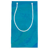 Petit Sac Cadeau Océan bleu (Devant)