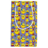 Petit Sac Cadeau OEufs de Pâques de Hatch Retro (Devant)