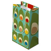 Petit Sac Cadeau Oeufs modernes du milieu du siècle (Dos Angle)