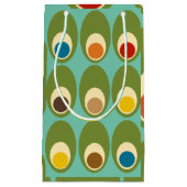 Petit Sac Cadeau Oeufs modernes du milieu du siècle (Devant)