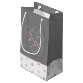 Petit Sac Cadeau Oh Baby Posh bébé cadeau pour fille (Dos Angle)