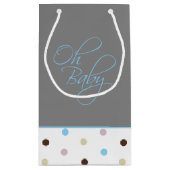 Petit Sac Cadeau Oh Baby Posh bébé cadeau pour garçon (Dos)