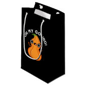 Petit Sac Cadeau Oh My Gourd Funny Veggie Pun (Devant Angle)