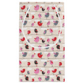 Petit Sac Cadeau Oiseaux dans l'amour (Dos)