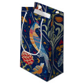 Petit Sac Cadeau Oiseaux et fleurs, William Morris (Dos Angle)