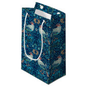 Petit Sac Cadeau Oiseaux, William Morris (Devant Angle)