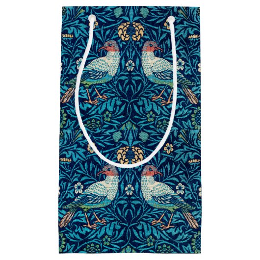 Petit Sac Cadeau Oiseaux, William Morris (Devant)
