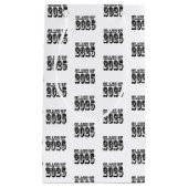 Petit Sac Cadeau Old West Class of 2025 Graduation (Devant)