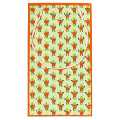 Petit Sac Cadeau Orange drôle (Dos)