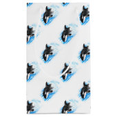 Petit Sac Cadeau Orca Breaching (Dos)