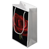 Petit Sac Cadeau oreiller rouge (Devant Angle)