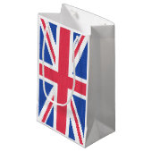 Petit Sac Cadeau Original cross-stitch design Union Jack (Devant Angle)