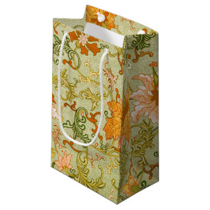 Petit Sac Cadeau Ornement Chinois Vintage Fleurs Jones