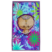 Petit Sac Cadeau Ours de hippie (Devant)