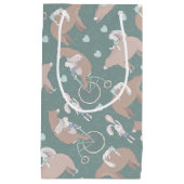 Petit Sac Cadeau Ours et Lapin (Devant)